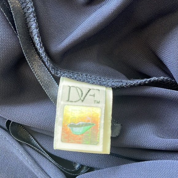 DVF DIANE VON FURSTENBERG Navy Wrap Dress - Picture 6 of 6